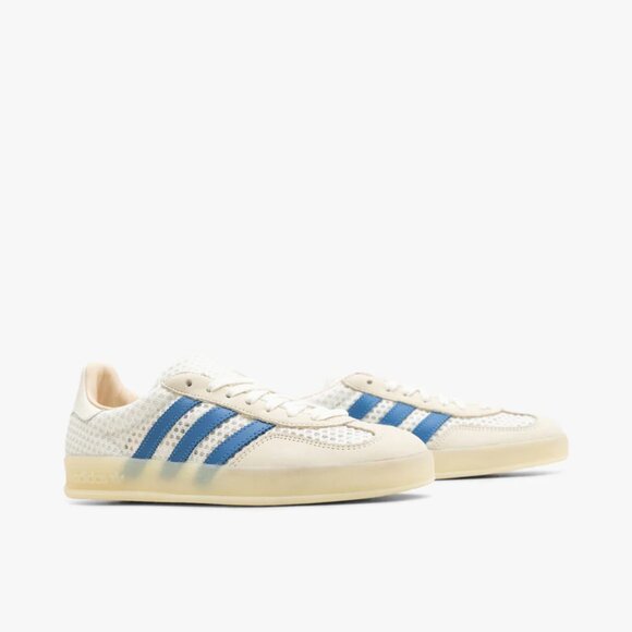 Adidas Originals Gazelle Indoor (Off White/Focus Blue/Warm Vanilla) M 10 JH5419 - Picture 12 of 14